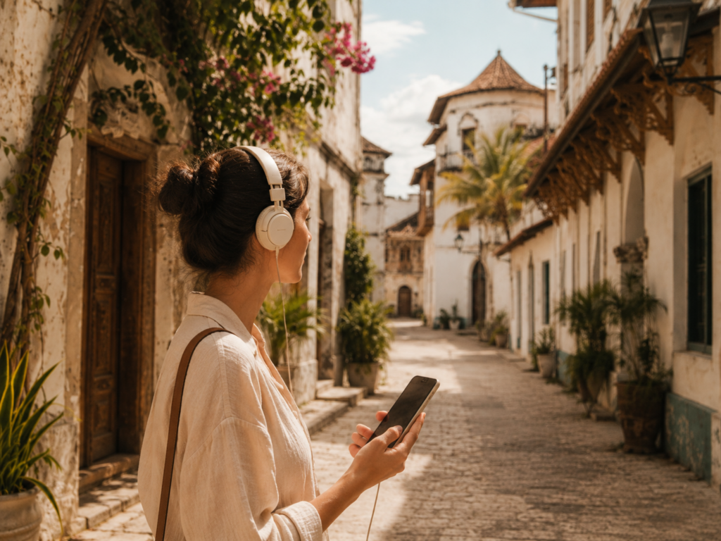 Audio guides bringing destinations and stories to life